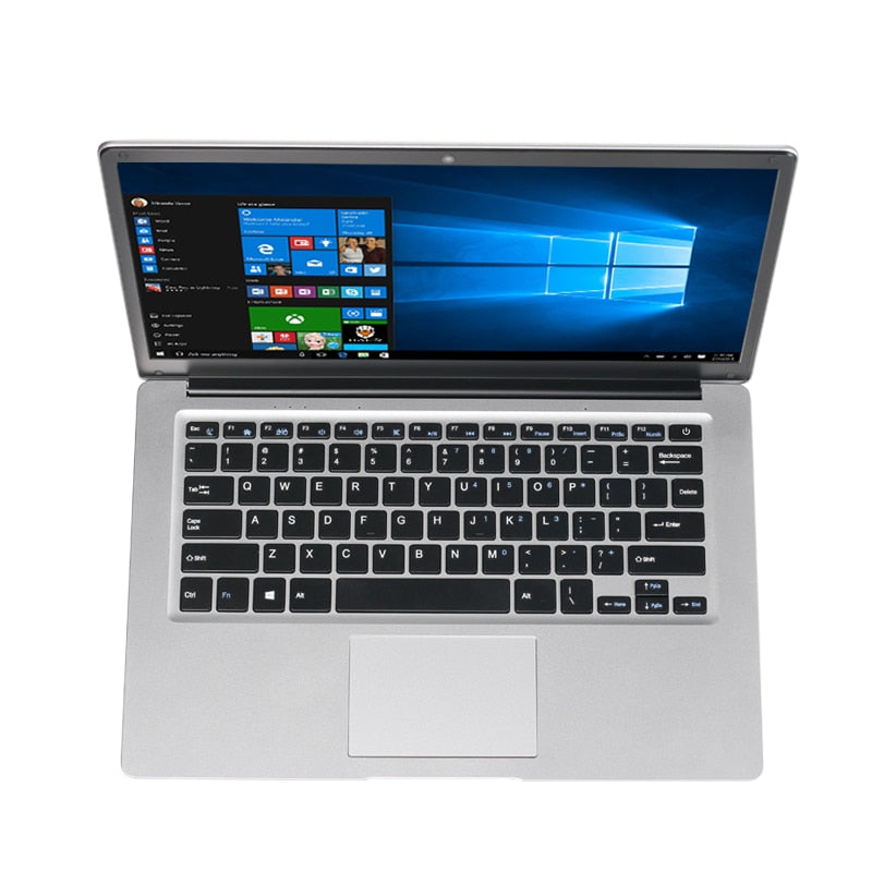 AKPAD 15.6inch Celeron CPU Ultrathin Laptop Win10 System Dual Band WIFI 1366*768P FHD IPS Screen Notebook Computer 15.6 PC